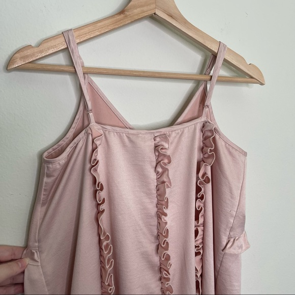 Hinge light pink / rose / blush dress - Picture 4 of 8